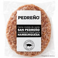 CARNE HAMBURGUESA DE CERDO PREMIUM PEDREÑO 150G X 4 UND